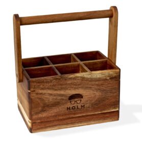 Holm Stojan na kuchyňské náčiní 6 komor 25x14x22 cm