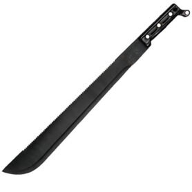 ROTHCO mačeta US OCEL 45cm/18" s pilkou ČERNÁ