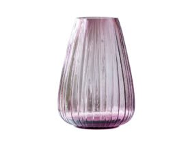 Bitz Skleněná váza Kusintha 22 cm Pink