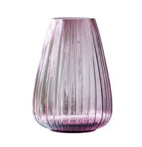 Bitz Skleněná váza Kusintha 22 cm Pink
