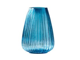Bitz Skleněná váza Kusintha 22 cm Blue