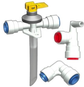 Vodní souprava ABO JG pro plynový kotel Truma BG10