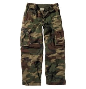 Kalhoty dětské VINTAGE PARATROOPER WOODLAND vel. S