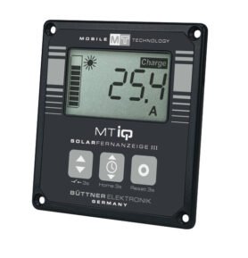 Büttner Elektronik MT Solar Remote Display III černý s 5m připojovacím kabelem