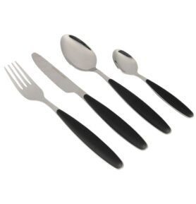 Sada příborů Gimex pro 4 osoby - různé barvy Barva: Černá