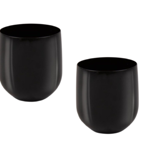 Sklenice na vodu Camp4 černá 2 ks