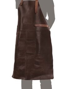 Zástěra na grilování HOLIDAY TRAVEL - hnědá