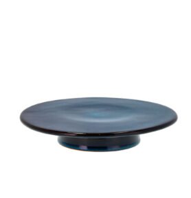 Bitz Kameninový stojan na dort 30x5,5 cm Dark Blue