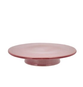 Bitz Kameninový stojan na dort 30x5,5 cm Pink