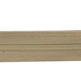 REIMO Nekonečný zip v metráži, béžová barva, šířka 2,5 cm