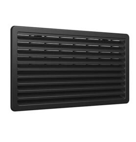Větrací mřížka chladničky Thetford velká černá 488x248mm