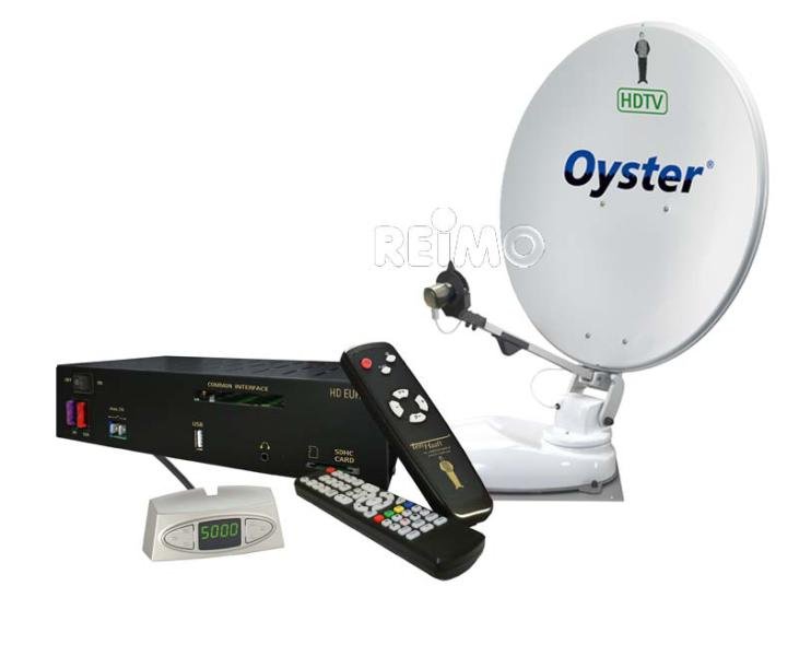 ten Haaft Satelitní systém Oyster 65HDTV Skew, Twin LNB