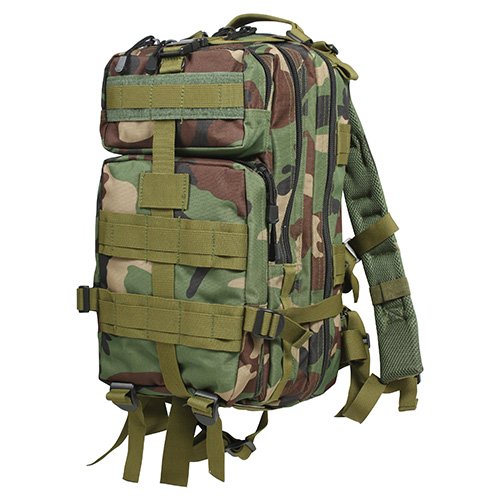 ROTHCO batoh ASSAULT I MEDIUM TRANSPORT WOODLAND