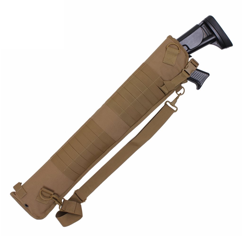 ROTHCO pouzdro na brokovnici MOLLE přes rameno COYOTE