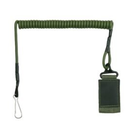 101INC kabel (telefonní) bezpečností SWAT ke zbrani ZELENÝ
