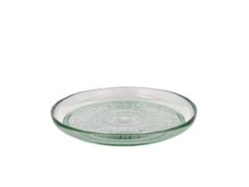 Bitz Skleněný talíř Kusintha 25 cm Green