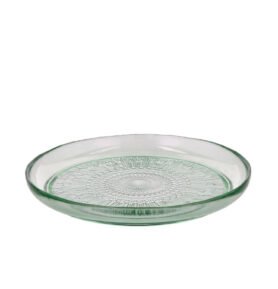 Bitz Skleněný talíř Kusintha 25 cm Green