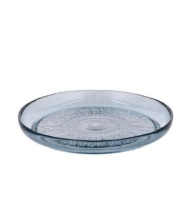 Bitz Skleněný talíř Kusintha 25 cm Blue