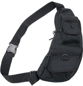 ROTHCO taška CROSSBODY přes rameno ČERNÁ