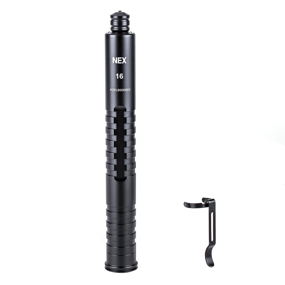 NEXTORCH obušek teleskopický tlačítkový NEX WALKER 16" kompakt ČERNÝ