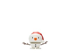 Figurka Hoptimist Sněhulák Santa S Bílá