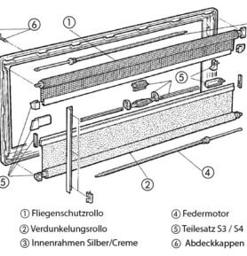 DOMETIC Vnitřní rám S4 1000x450