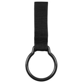 MFH držák na svítilnu s kroužkem Nylon ČERNÝ