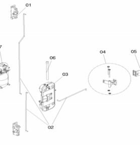 DOMETIC Zamykací mechanismus CaraD-I300plus/I600plus