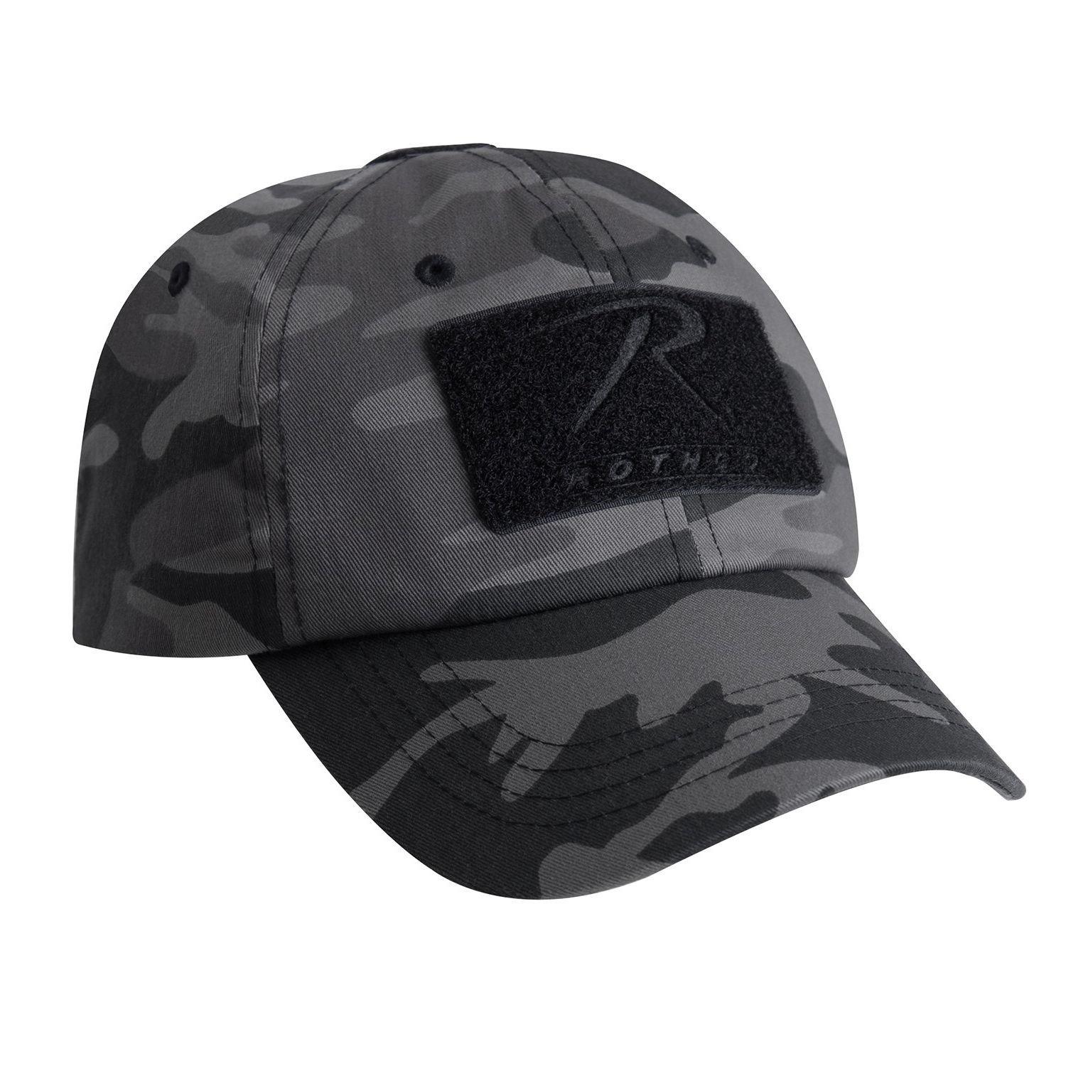 ROTHCO čepice TACTICAL BLACK CAMO