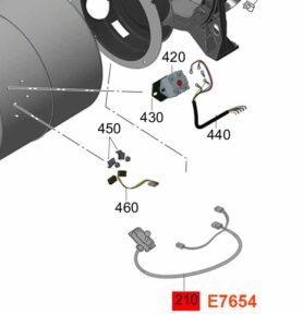 TRUMA Deska termostatu s kabelem