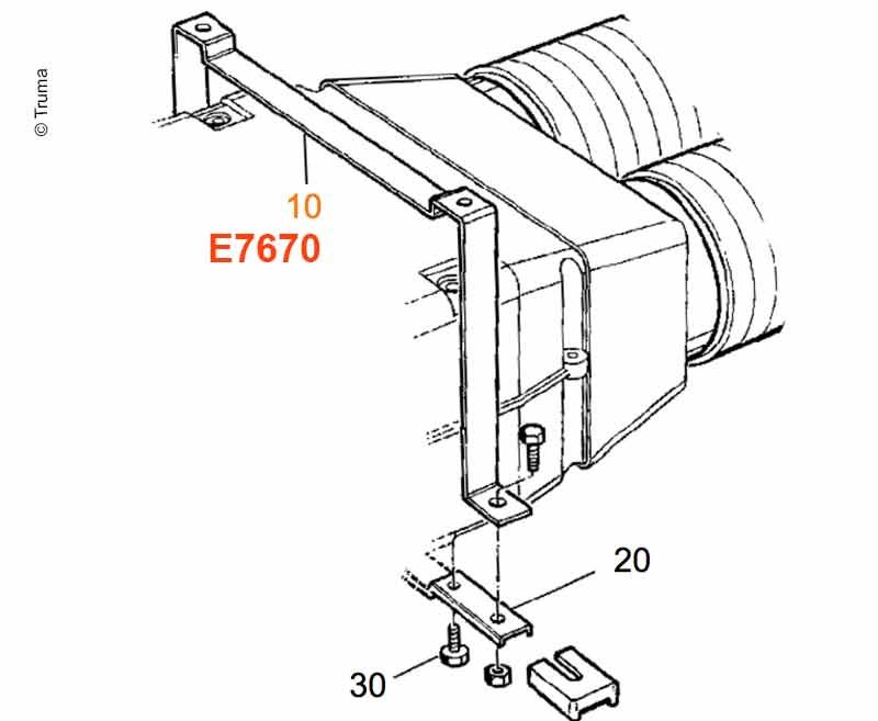 TRUMA Montážní držák