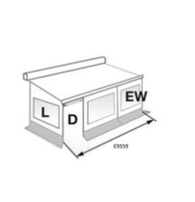 FIAMMA Přední stěna 280 CS Zip