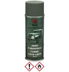 MFH barva ARMY ve spreji 400ml NATO ZELENÁ