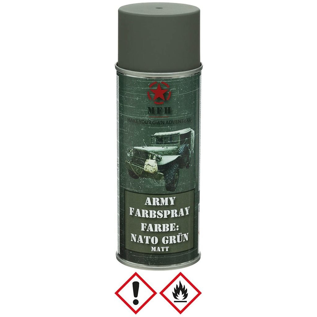 MFH barva ARMY ve spreji 400ml NATO ZELENÁ