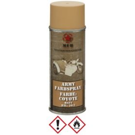 MFH barva ARMY ve spreji 400ml COYOTE MATT