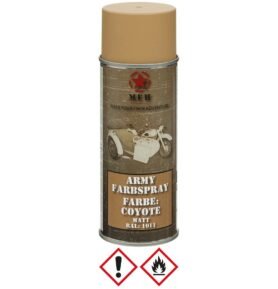 MFH barva ARMY ve spreji 400ml COYOTE MATT