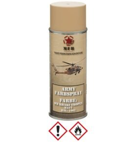MFH barva ARMY ve spreji 400ml WH KHAKI TROPEN