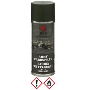 MFH barva ARMY ve spreji 400ml WH FELDGRAU