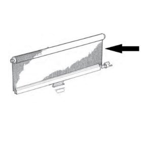 DOMETIC Šitá plachta 2000x850