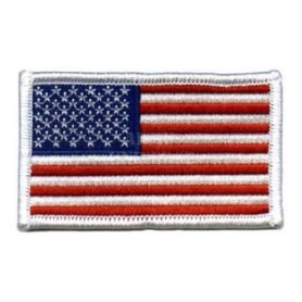 ROTHCO nášivka US vlajka 5 x 7,5 cm barevná s bílým lemem