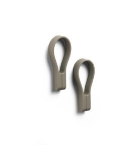 Zone Denmark Magnetické poutko na ručníky (sada 2 ks) Taupe