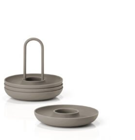 Zone Denmark Kalíšek na vajíčko Singles Taupe (4 ks)