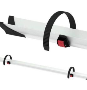 FIAMMA Kolejnice Rail Quick Pro  - 128 cm, stříbrná, černé koncovky