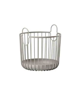 Zone Denmark Úložný kovový košík Inu Taupe 20x20 cm