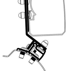 Adaptér Thule T 3200 PSA Minivan Fixed (LHD), 2 kusy
