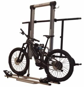 Zadní elektricky výsuvný nosič kol EuroCarry na elektrokola pro dodávky Nosič kol pro 2 nebo 3 kola: Pro 2 kola