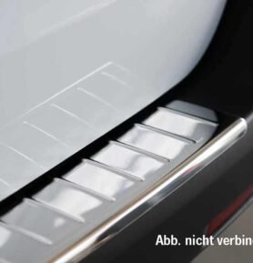 Ochranný kryt nárazníku z broušené nerezové oceli Carbest - Fiat Talento/Opel Vivaro/Renault Trafic