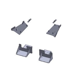 Adaptéry pro automatické podpěrné nohy Carbest pro Fiat Ducato a identická vozidla Varianta: Fiat Ducato X290 Alko, od roku 2015 (srezervou a nádrží - přední nápravou)