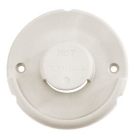 Vnější část bočního komínku Truma WK - bílá