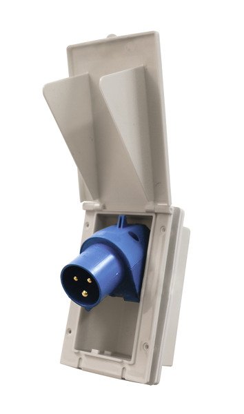 Venkovní zásuvka Carbest CEE - bílá